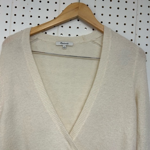 Madewell Pullover Front Wrap Sweater - Picture 3 of 5